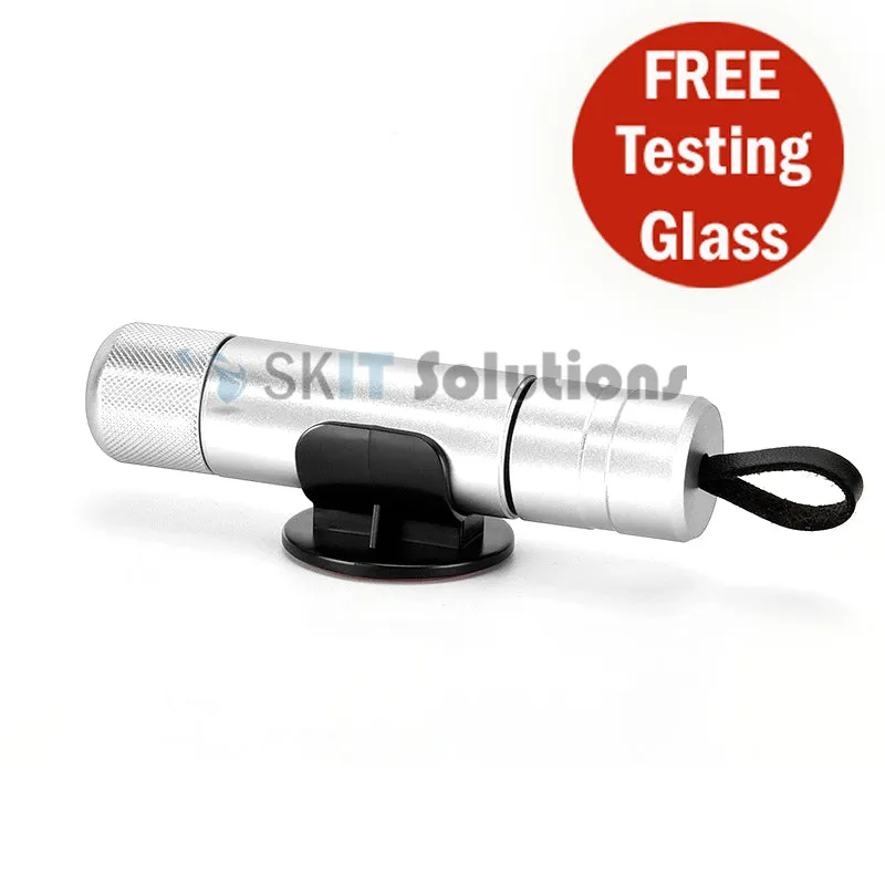 2-in-1 Car Safety Hammer Glass Window Breaker Seat Belt Cutter Auto Emergency Escape Tool Keychain