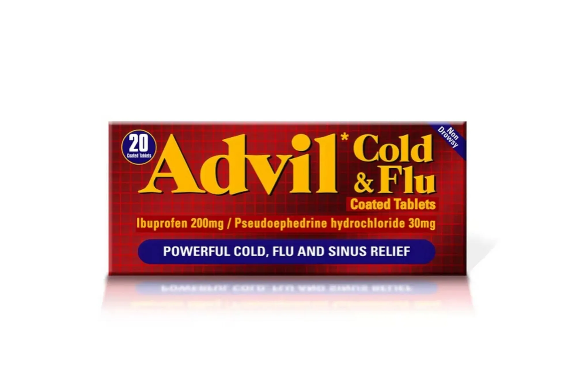 Advil Cold & Flu Tablets 20 Pack