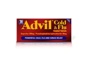 Advil Cold & Flu Tablets 20 Pack