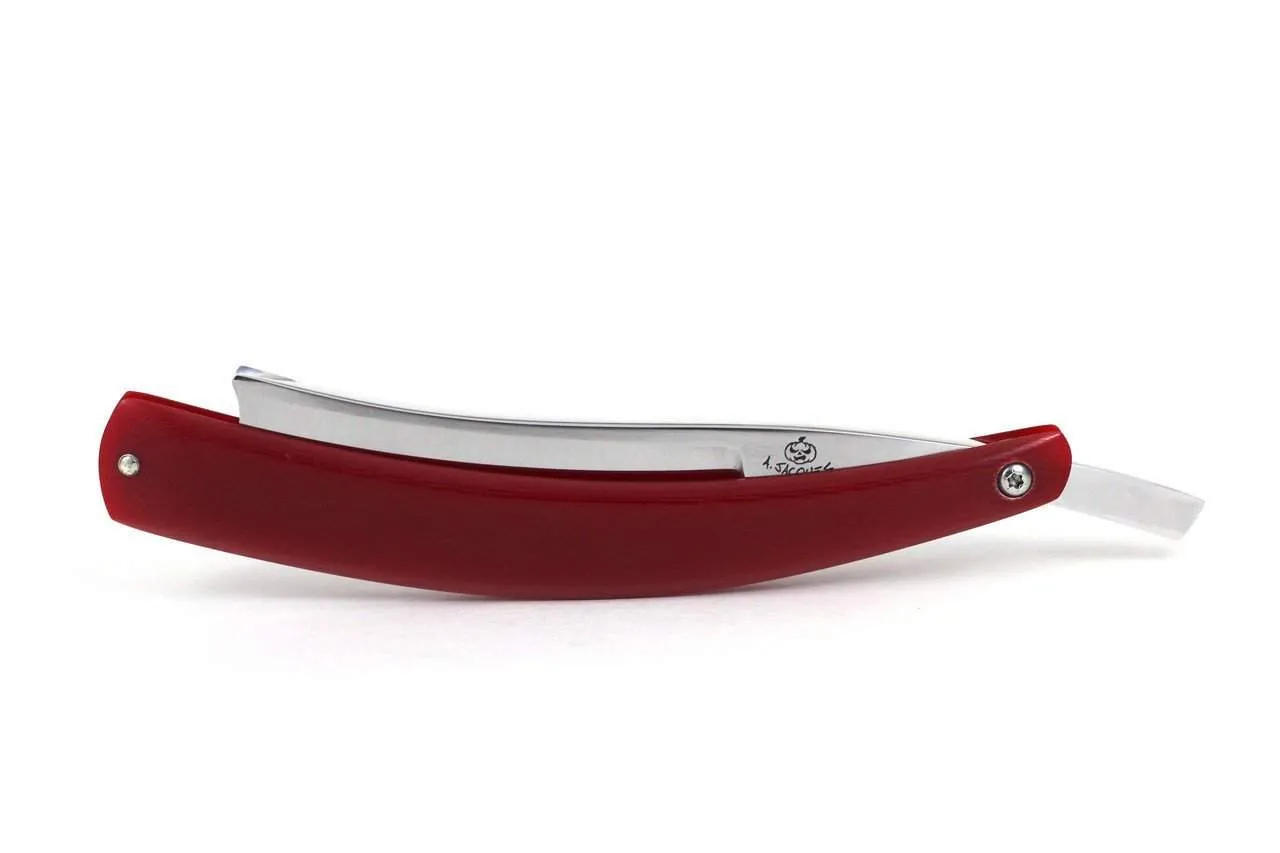 Alex Jacques "Production Style" 7/8" Razor With Red G10 Scales