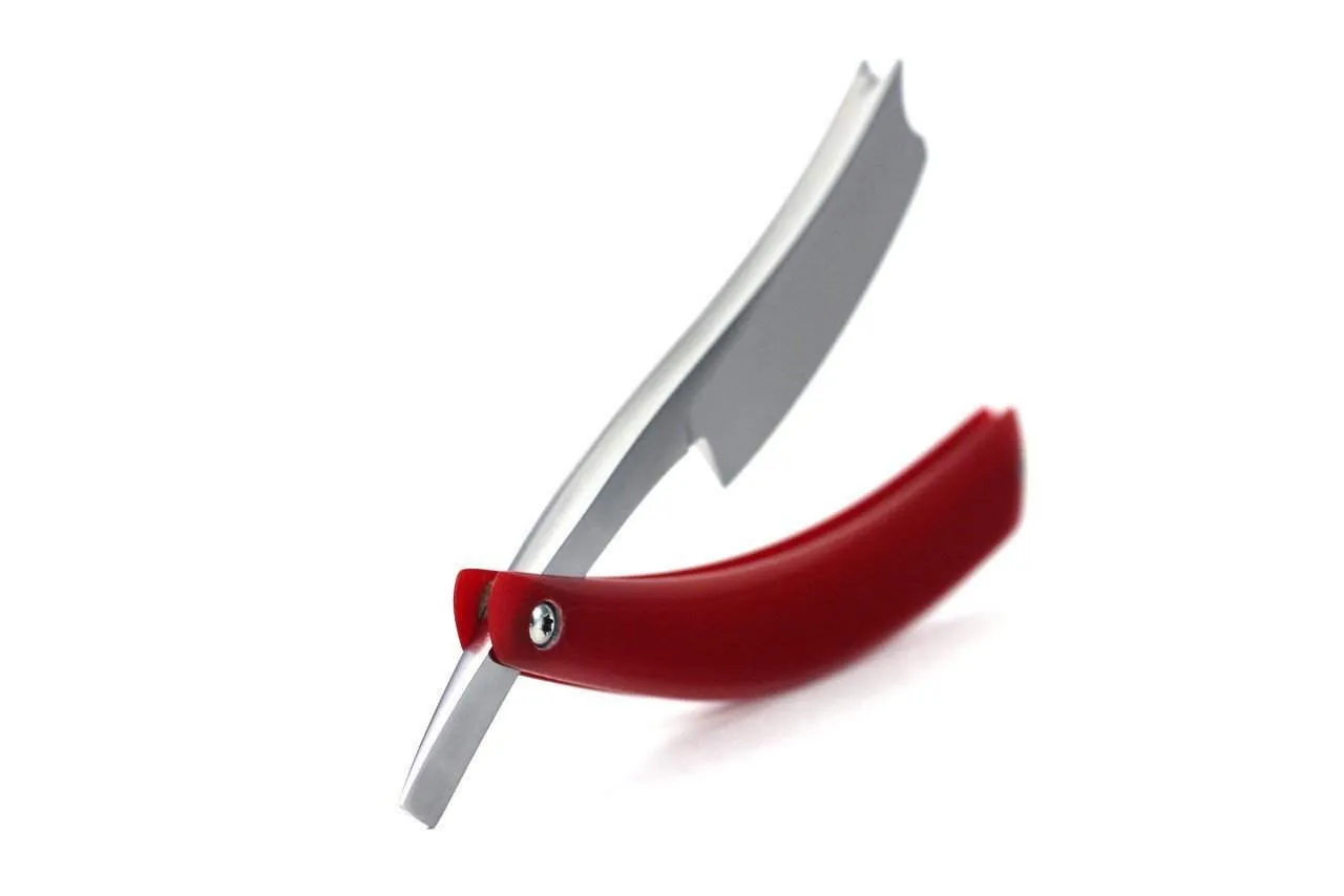 Alex Jacques "Production Style" 7/8" Razor With Red G10 Scales