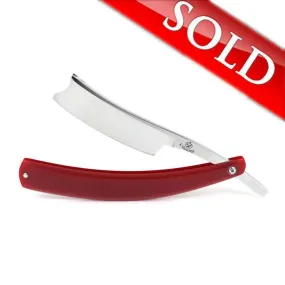 Alex Jacques "Production Style" 7/8" Razor With Red G10 Scales