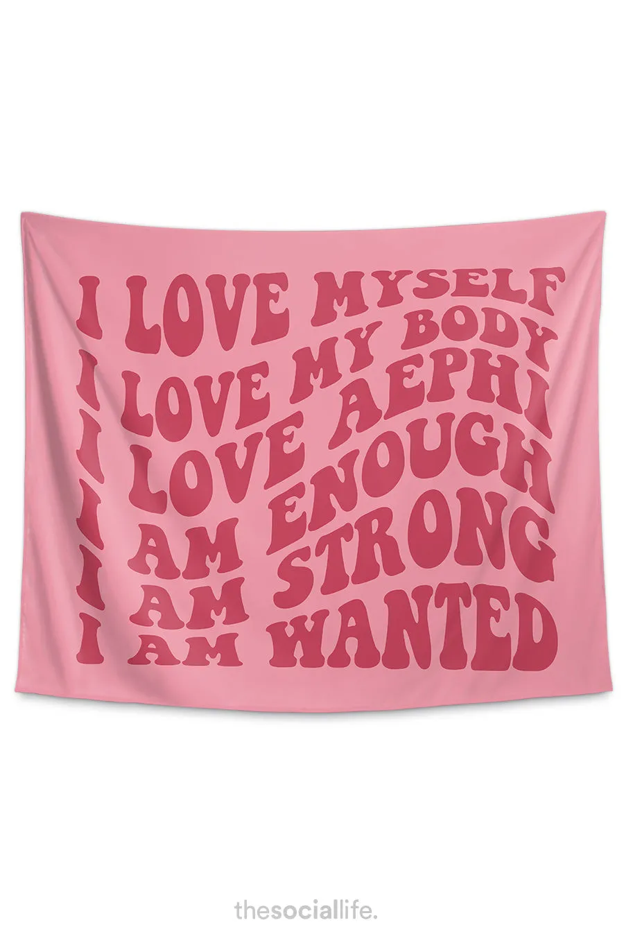 Alpha Epsilon Phi Affirmation Tapestry