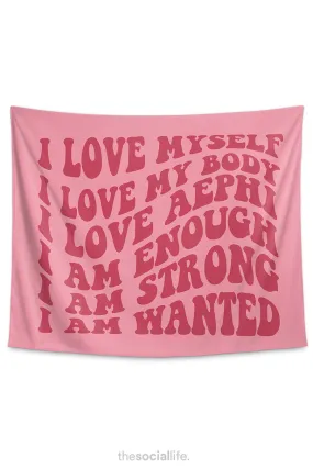 Alpha Epsilon Phi Affirmation Tapestry