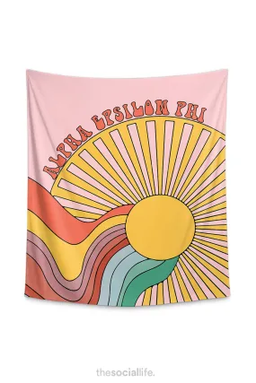 Alpha Epsilon Phi Sunshine Tapestry