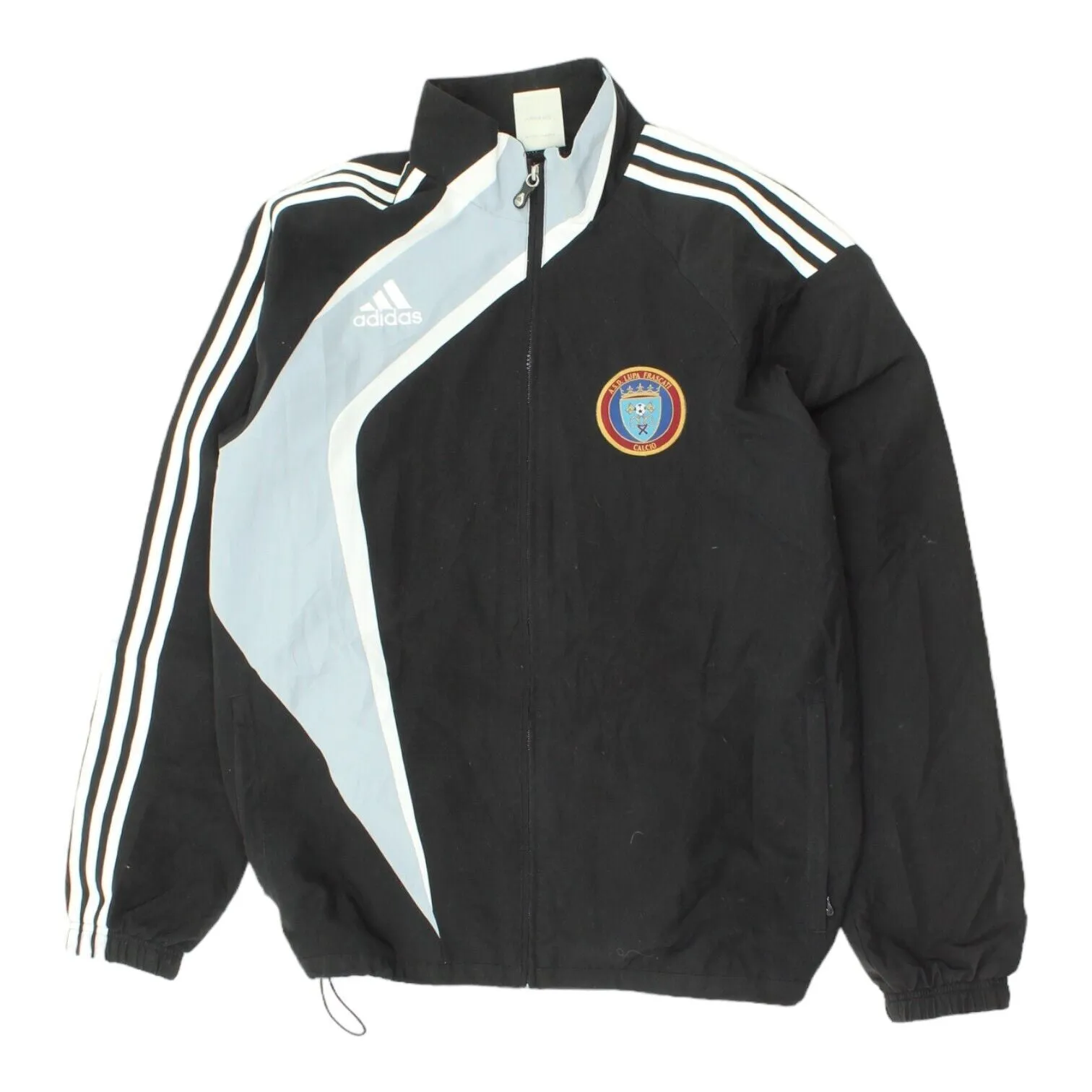A.S.D. Lupa Frascati 2008 Adidas Mens Black Training Jacket | Vintage Football