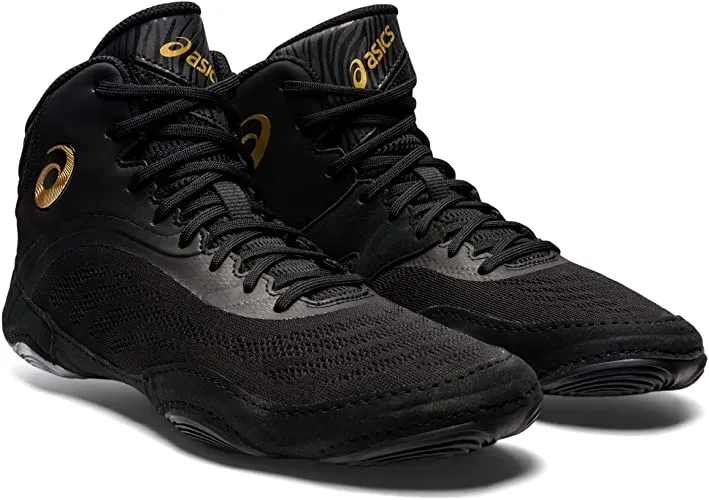 ASICS Shoe Wrestling Split Elite Black/Pure-Gold