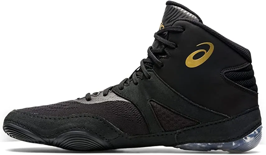 ASICS Shoe Wrestling Split Elite Black/Pure-Gold