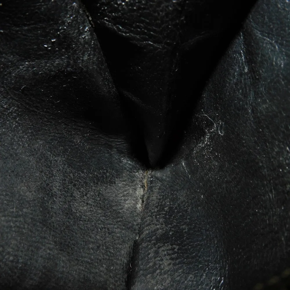 BALENCIAGA Coin case 640535 1ROP3 1000 Calfskin (crocodile embossed) black New logo cash coin card holder mens
