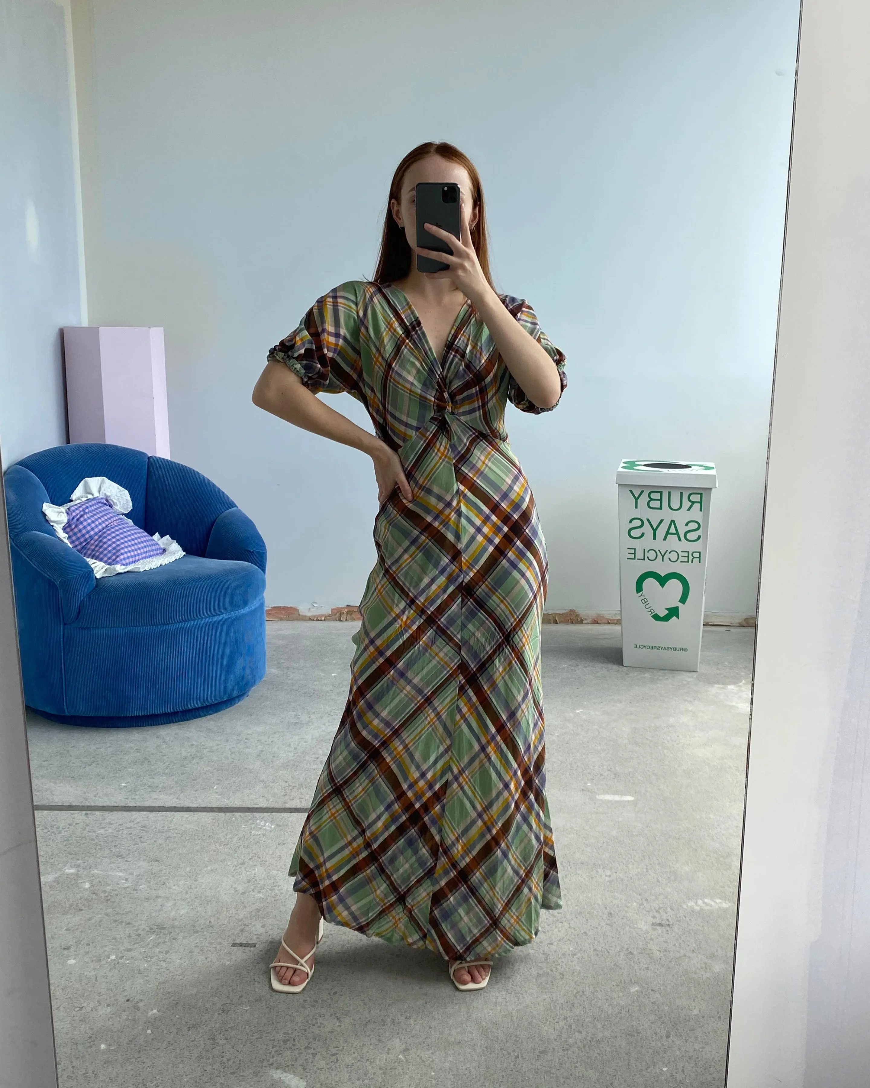 BASIL MIDI DRESS TBF01317
