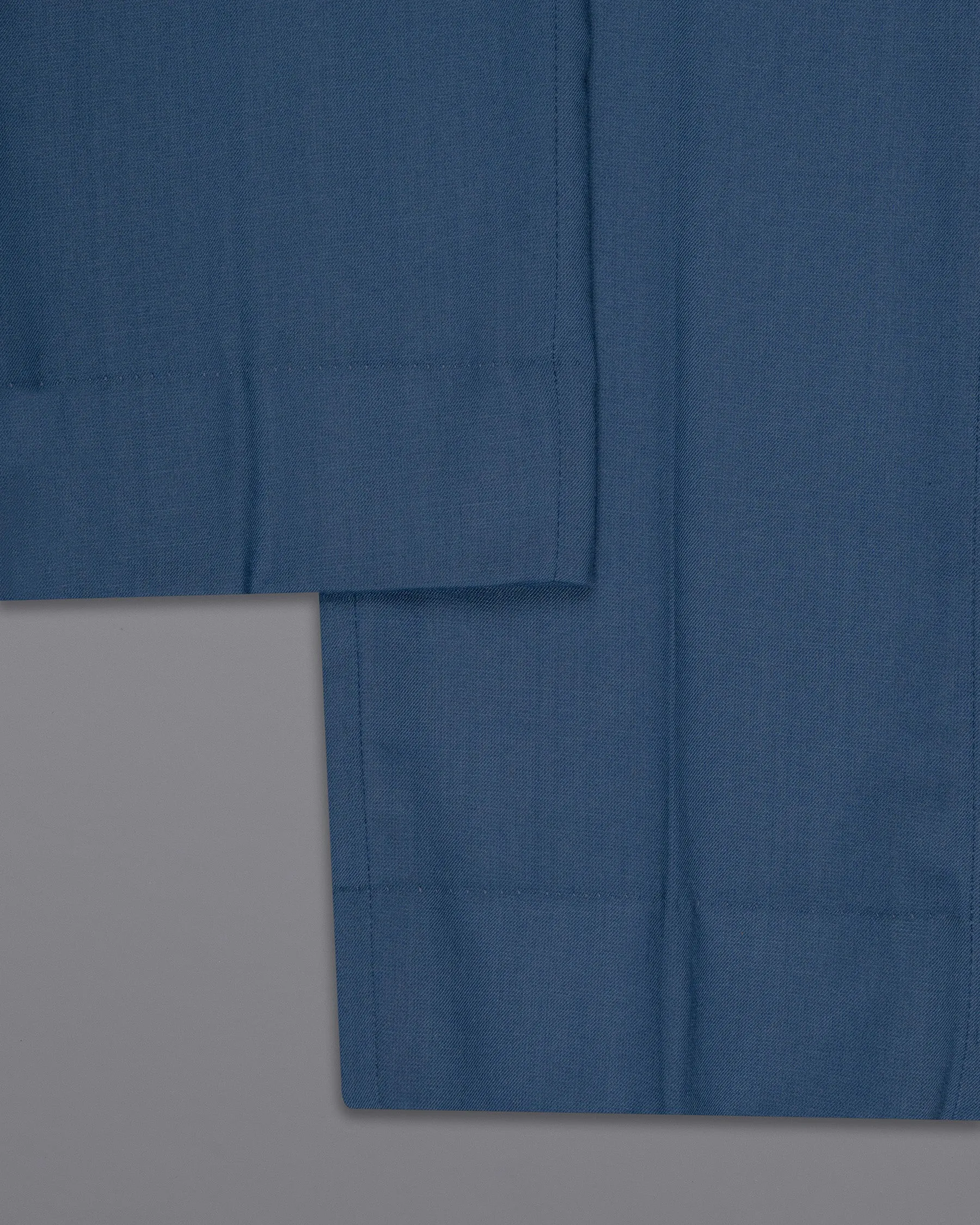 Bay of Many Blue Wool Rich Pant