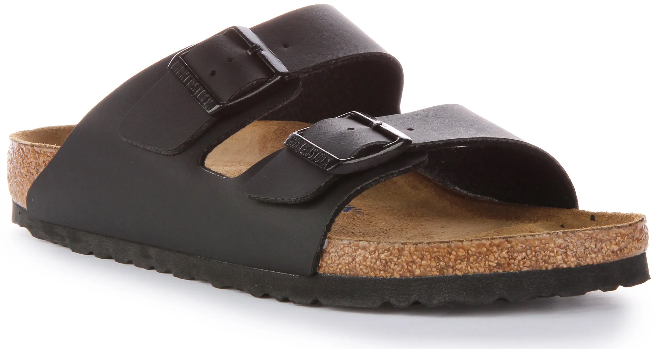 Birkenstock Arizona Soft Footbed In Black | Narrow Fit