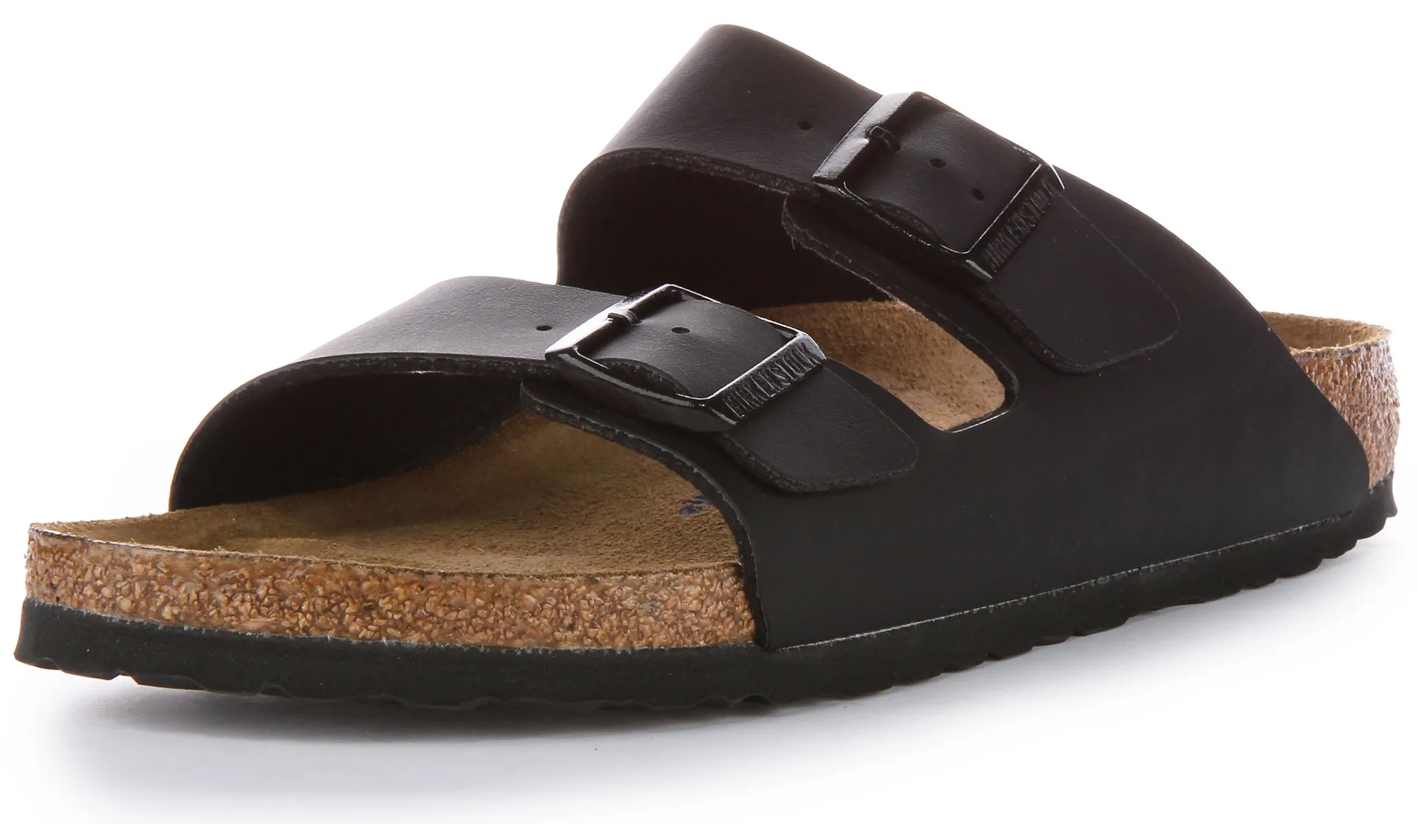 Birkenstock Arizona Soft Footbed In Black | Narrow Fit