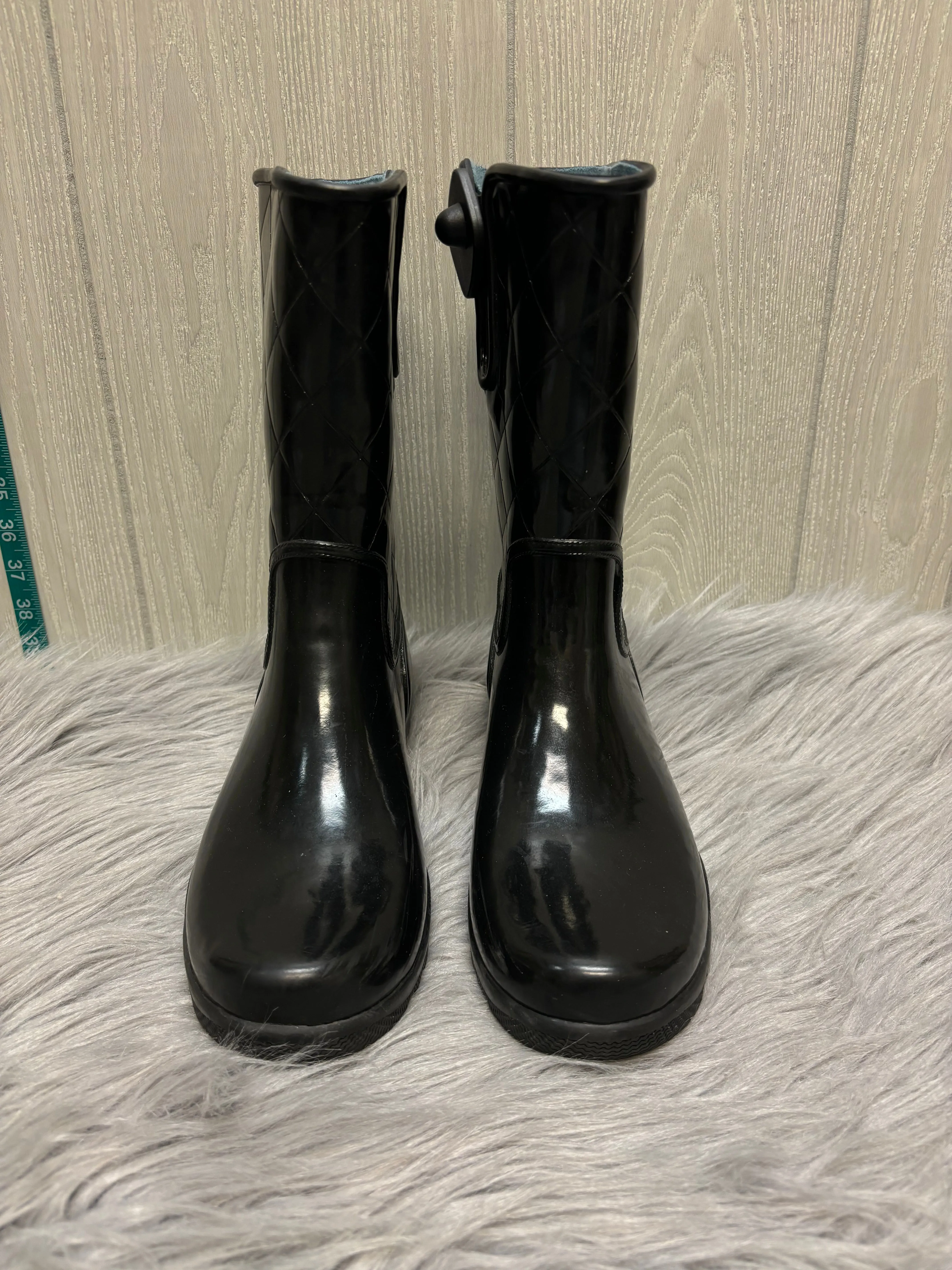 Black Boots Rain Sperry, Size 10