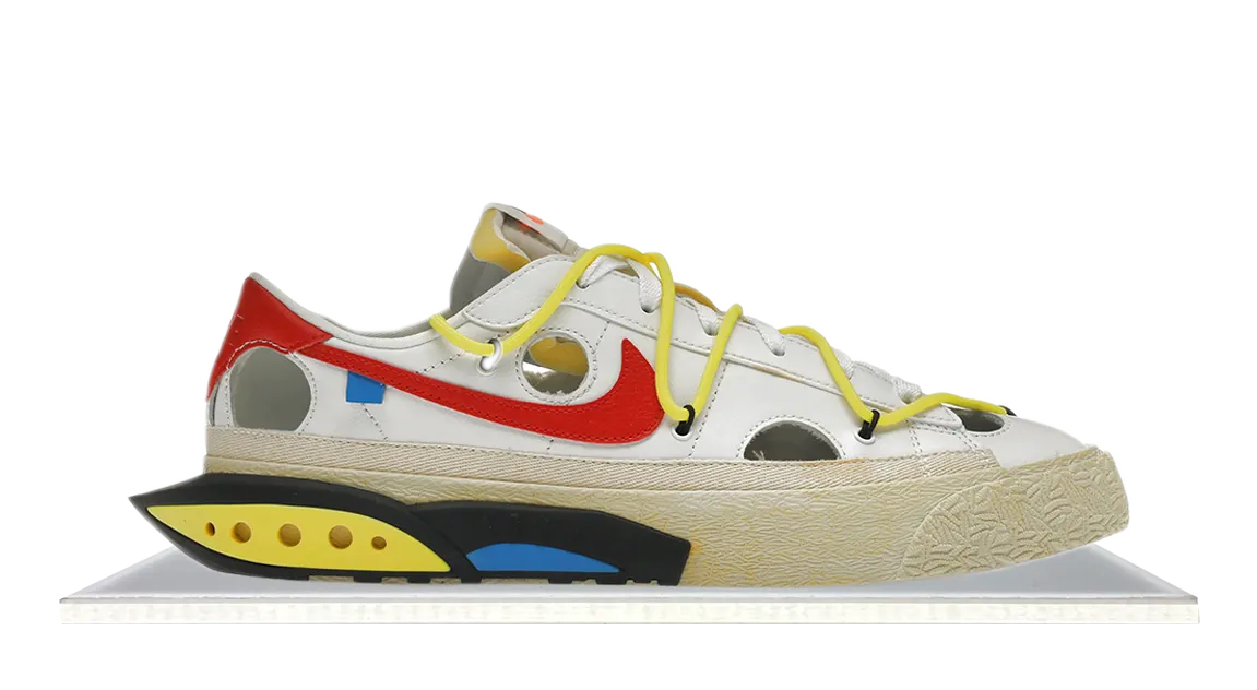 Blazer Low Off-White University Red