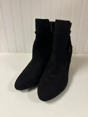 Boots Ankle Heels By Bandolino In Black, Size: 8