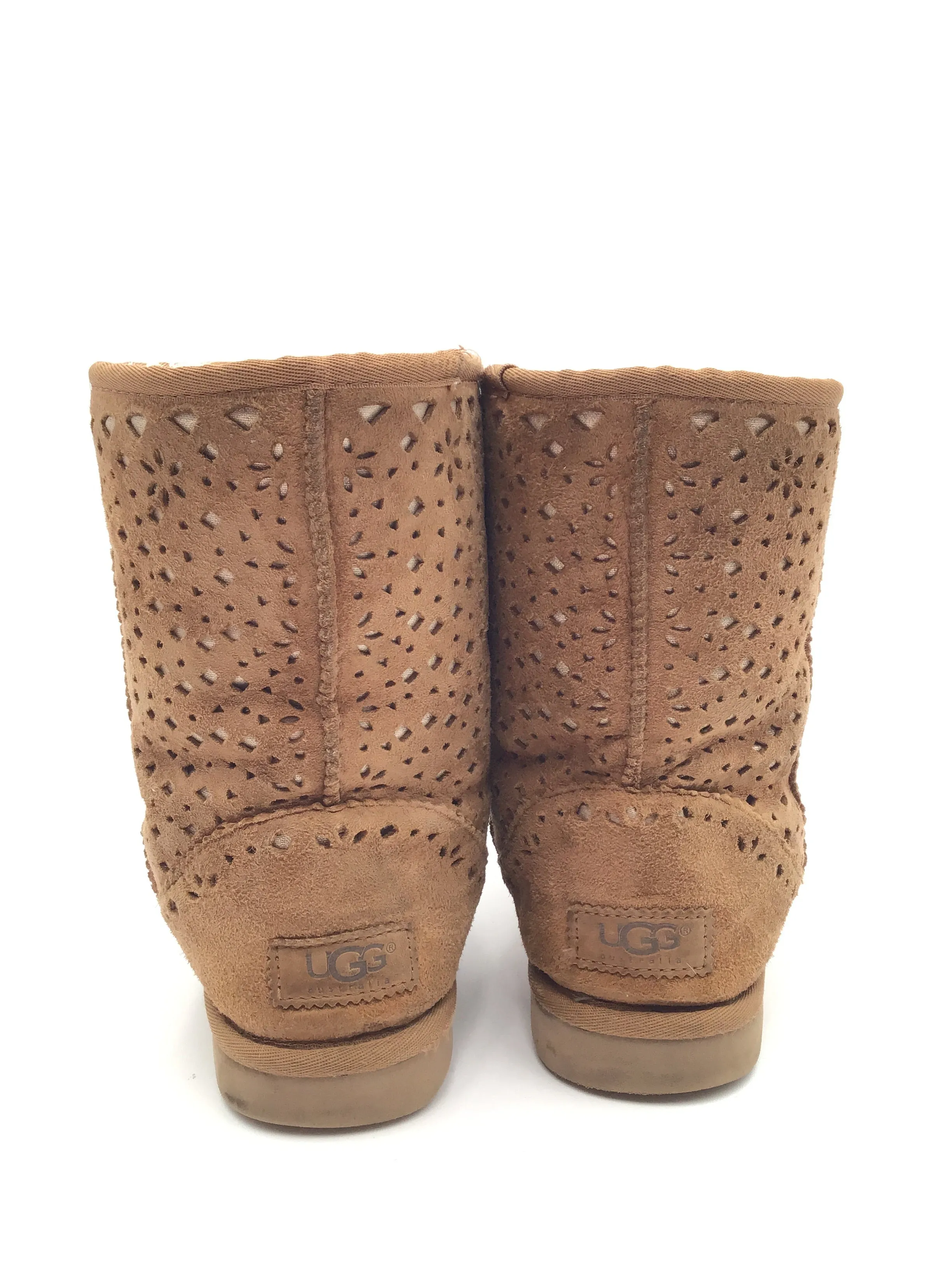 Boots Designer By Ugg In Tan, Size: 8