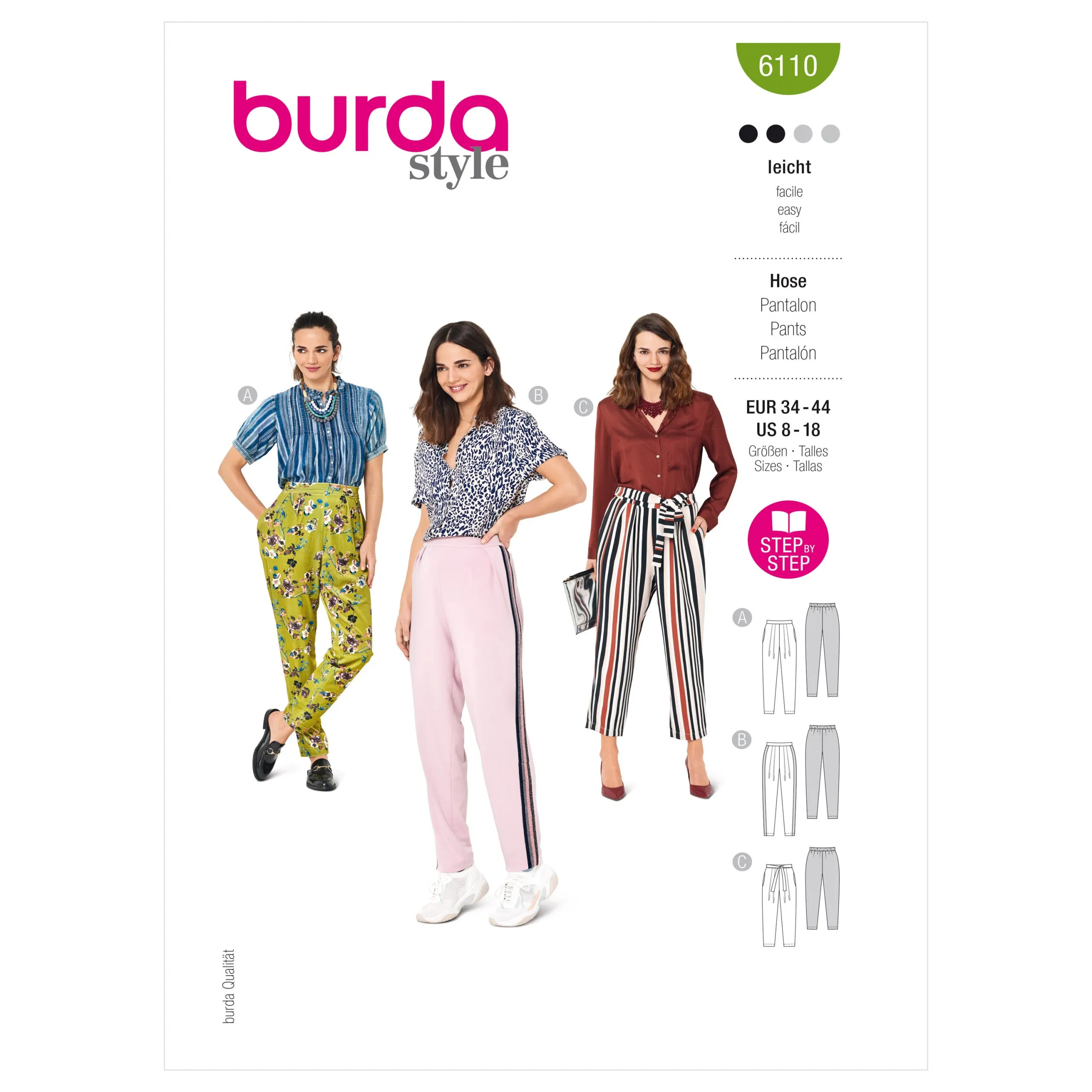 Burda Trousers 6110