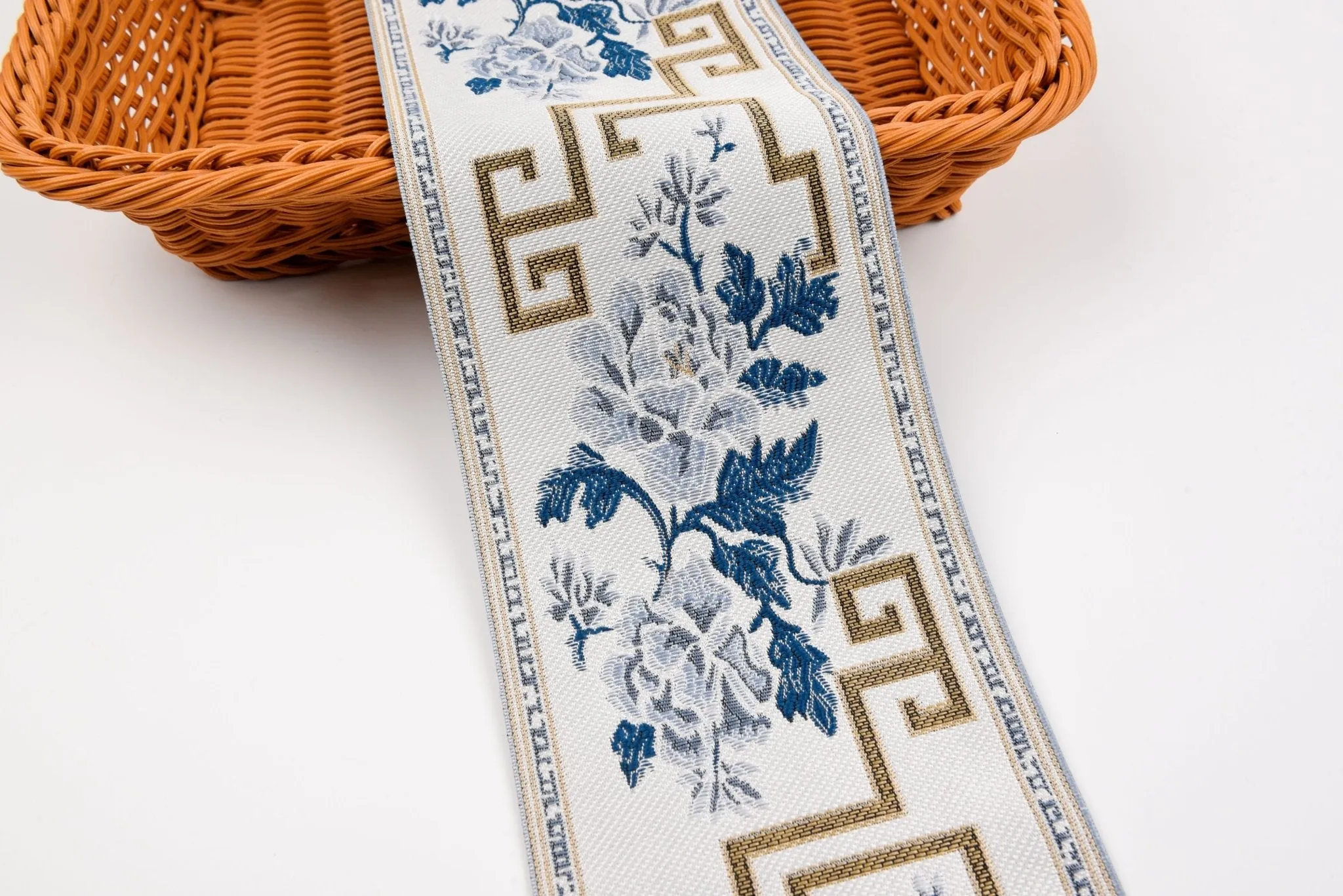 Curtain &  Upholstery Webbing Trim Ribbon 120mm , 10yards Pack