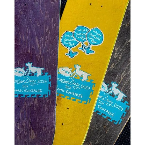 DLX Skate Shop Day Deck 2024 by Mark Gonzales