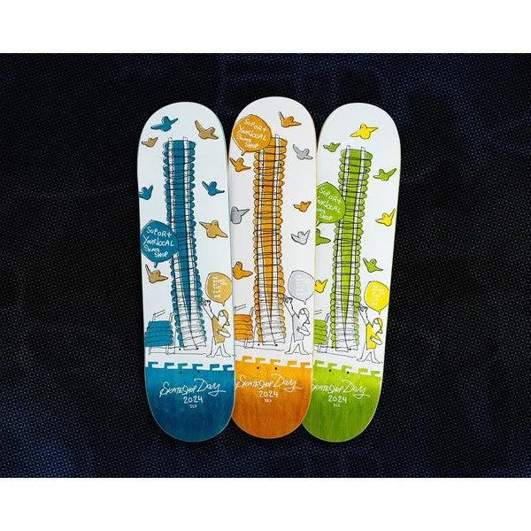 DLX Skate Shop Day Deck 2024 by Mark Gonzales