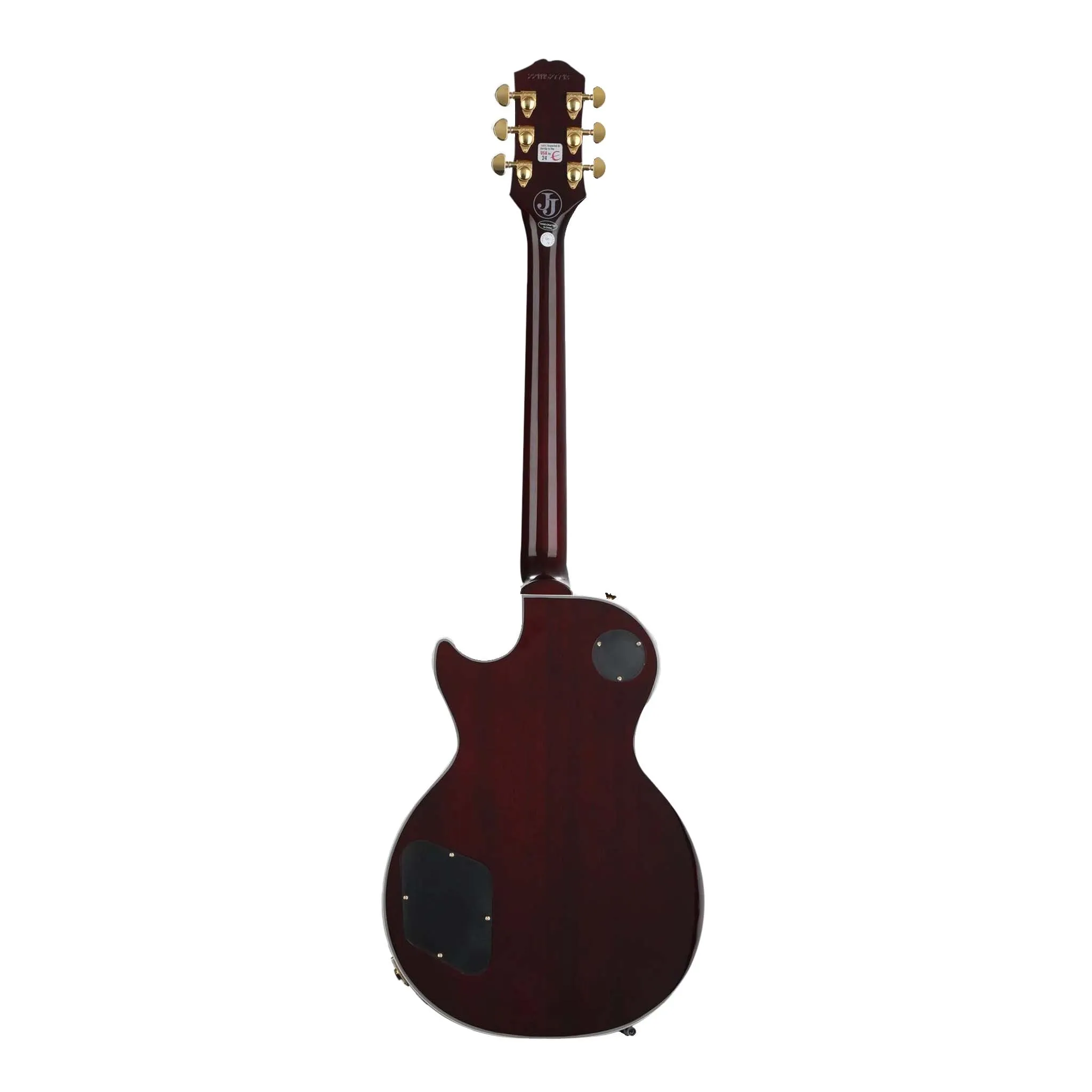 Ephiphone EILCJCWRGH3 Jerry Cantrell Les Paul Custom Electric Guitar Wine Red