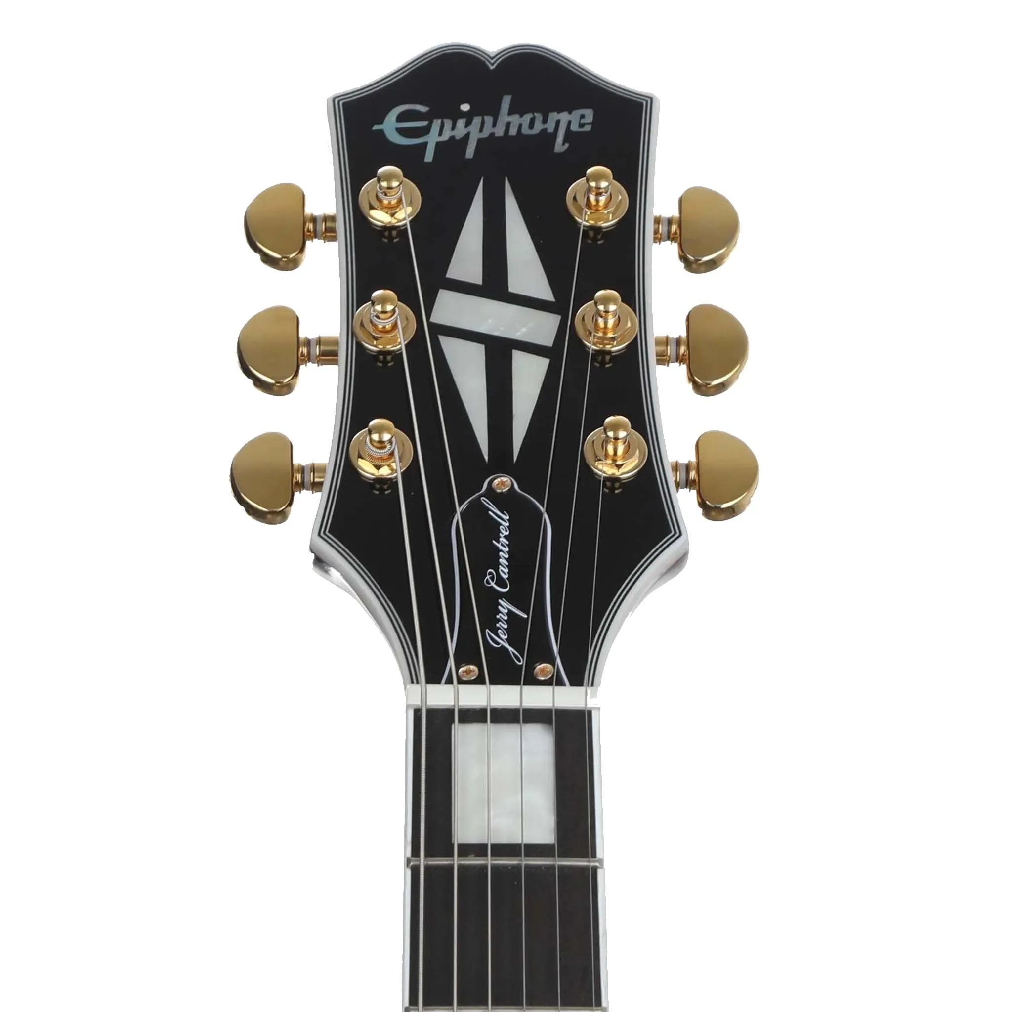 Ephiphone EILCJCWRGH3 Jerry Cantrell Les Paul Custom Electric Guitar Wine Red