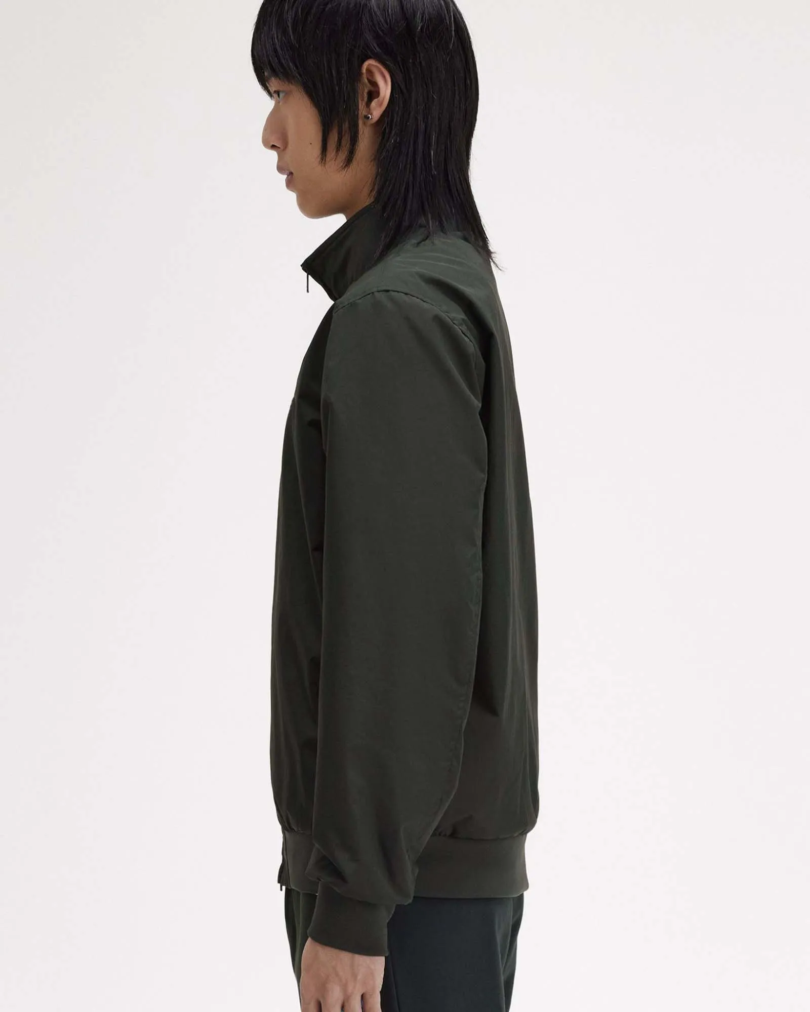 Fred Perry Brentham Jacket - Night Green