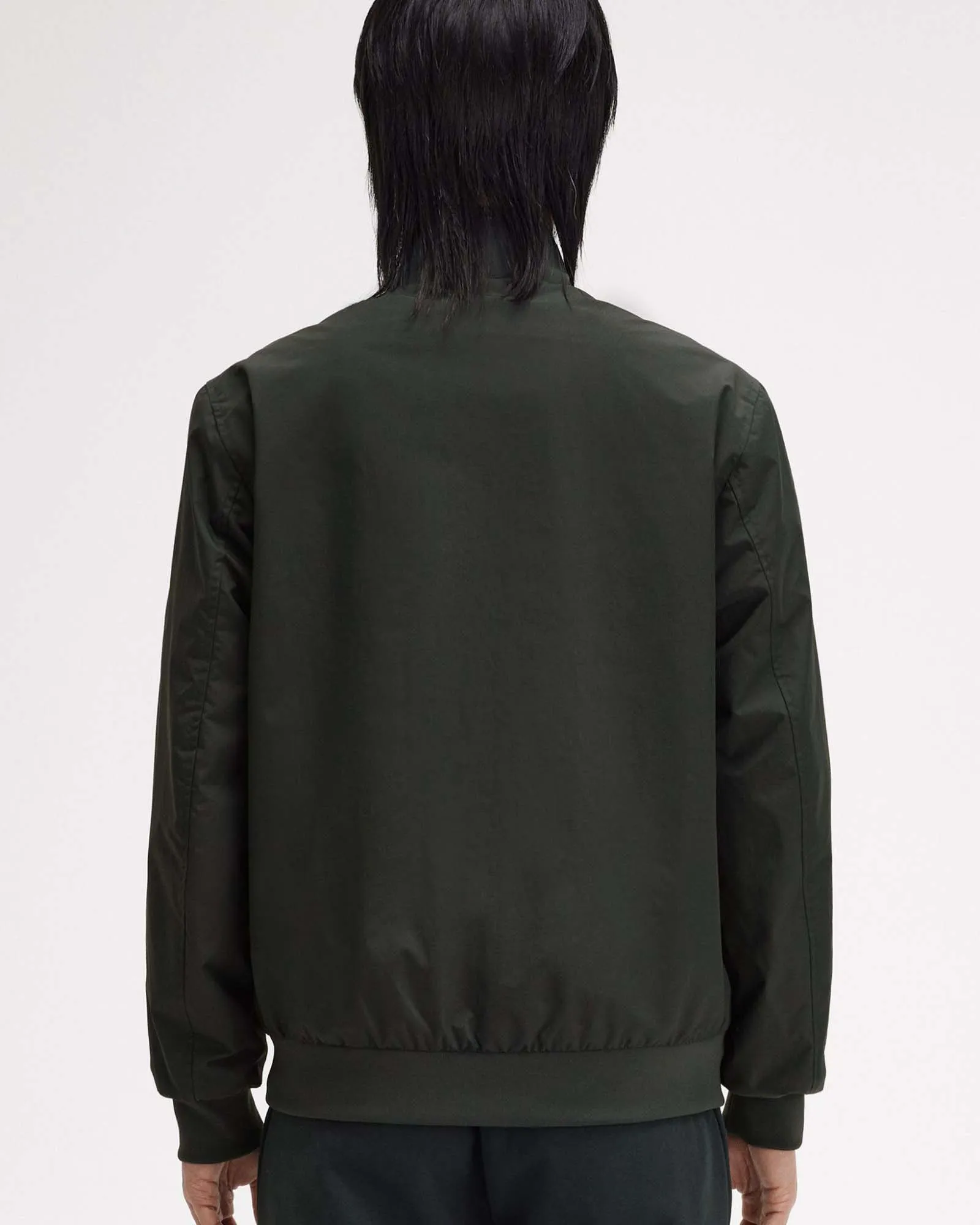 Fred Perry Brentham Jacket - Night Green