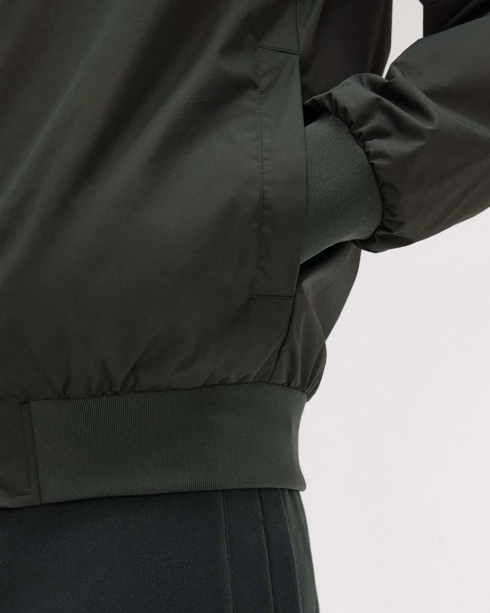 Fred Perry Brentham Jacket - Night Green