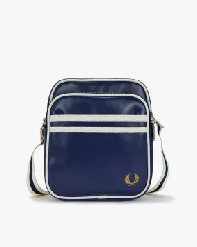 Fred Perry Classic Side Bag - Carbon Blue / Ecru