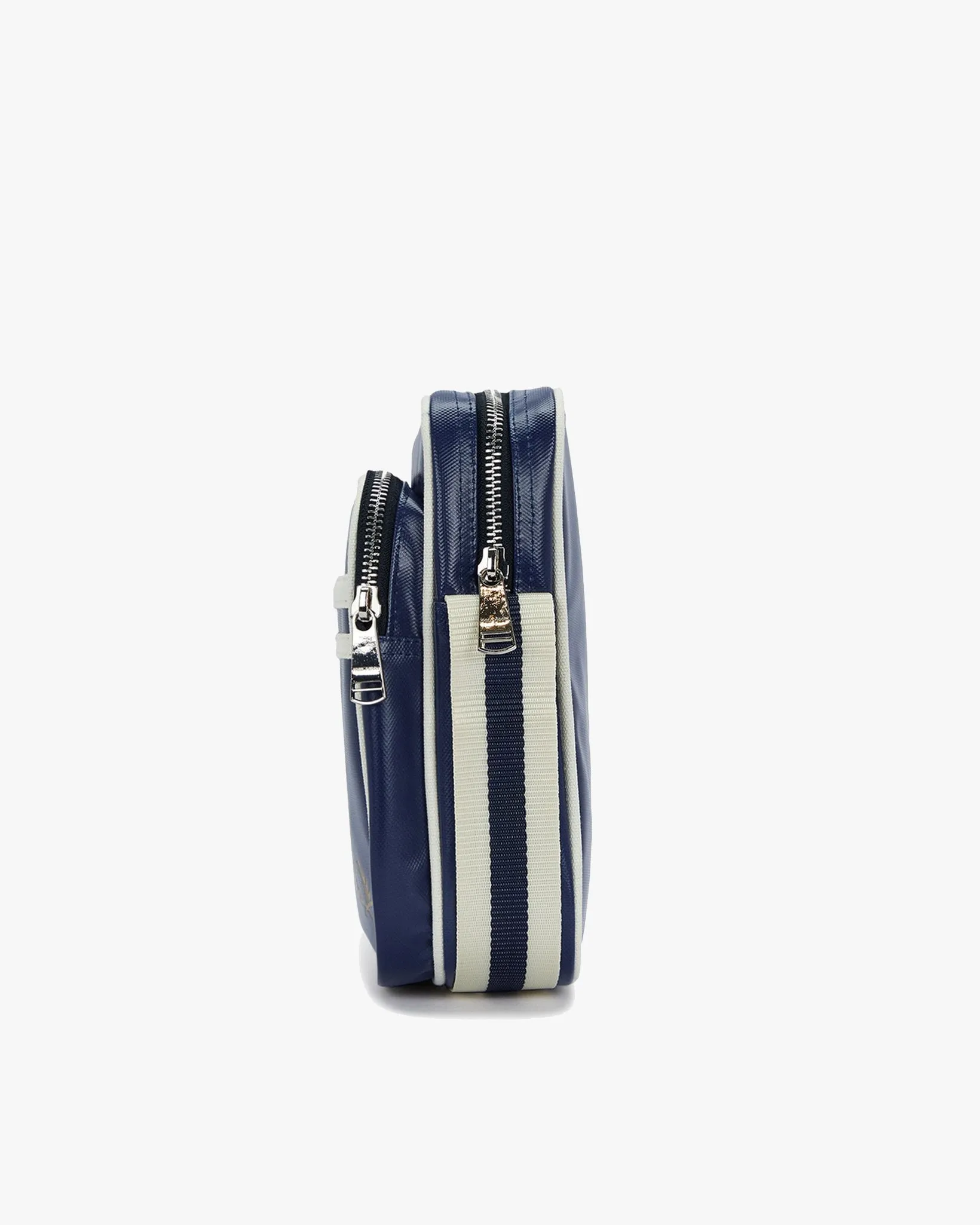 Fred Perry Classic Side Bag - Carbon Blue / Ecru