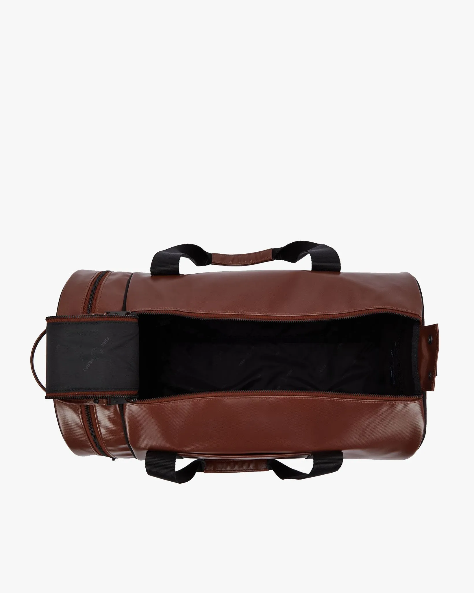 Fred Perry Tonal Classic Barrel Bag - Whisky Brown