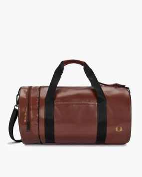 Fred Perry Tonal Classic Barrel Bag - Whisky Brown