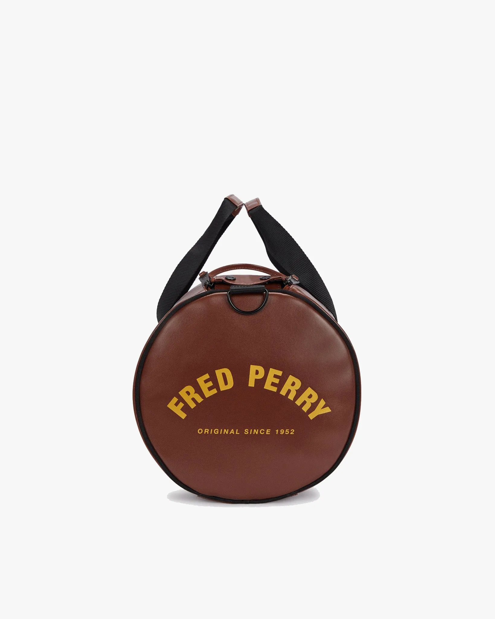 Fred Perry Tonal Classic Barrel Bag - Whisky Brown
