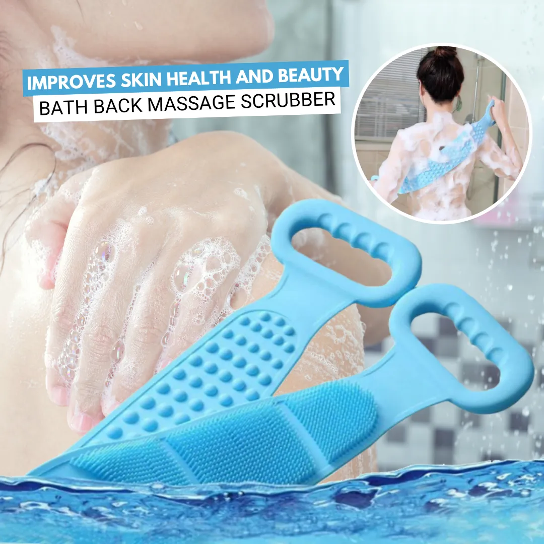 Gentle Rub - Silicone Back Scrub