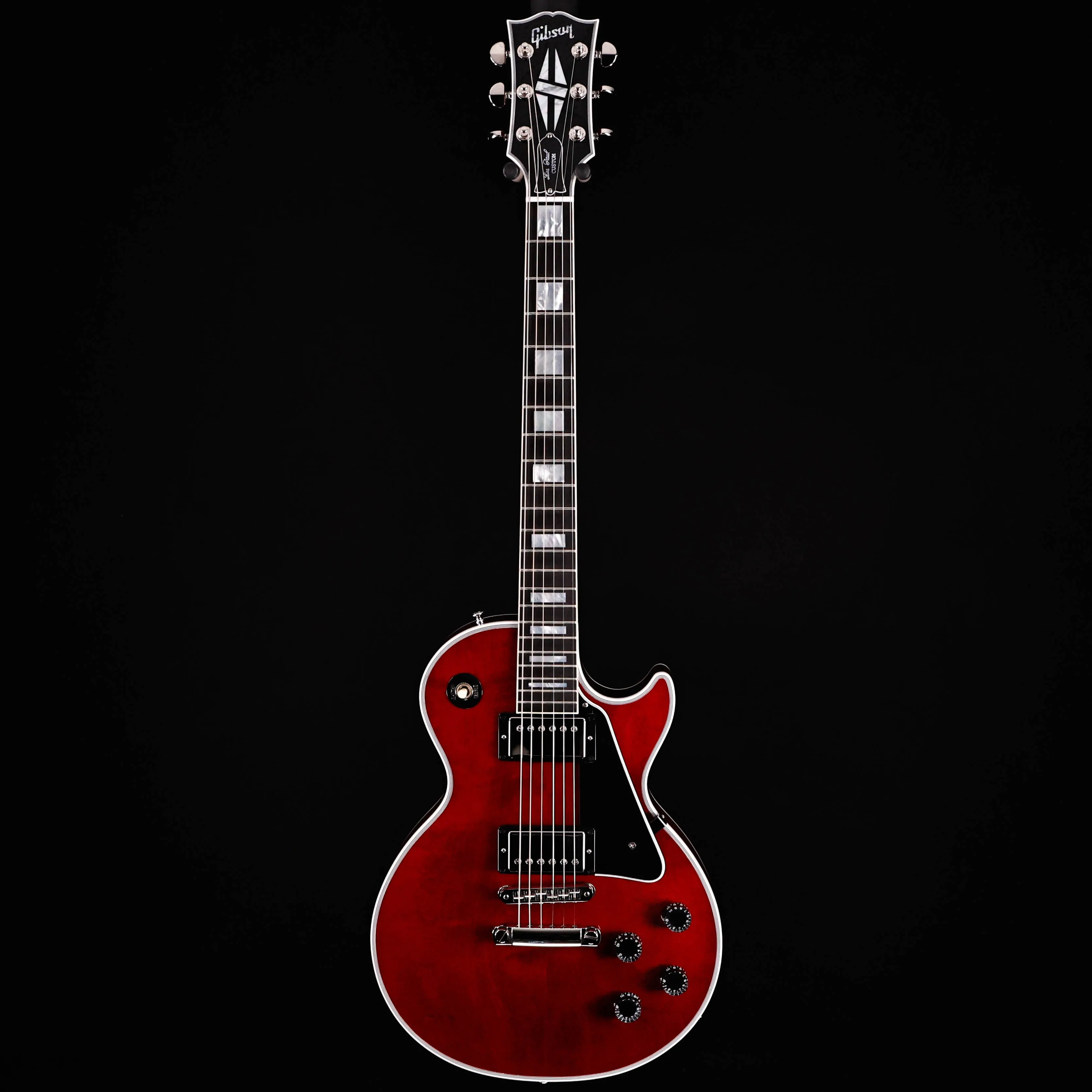 Gibson Les Paul Custom, Nickel Hw, Wine Red Gloss 10lbs 11.7oz
