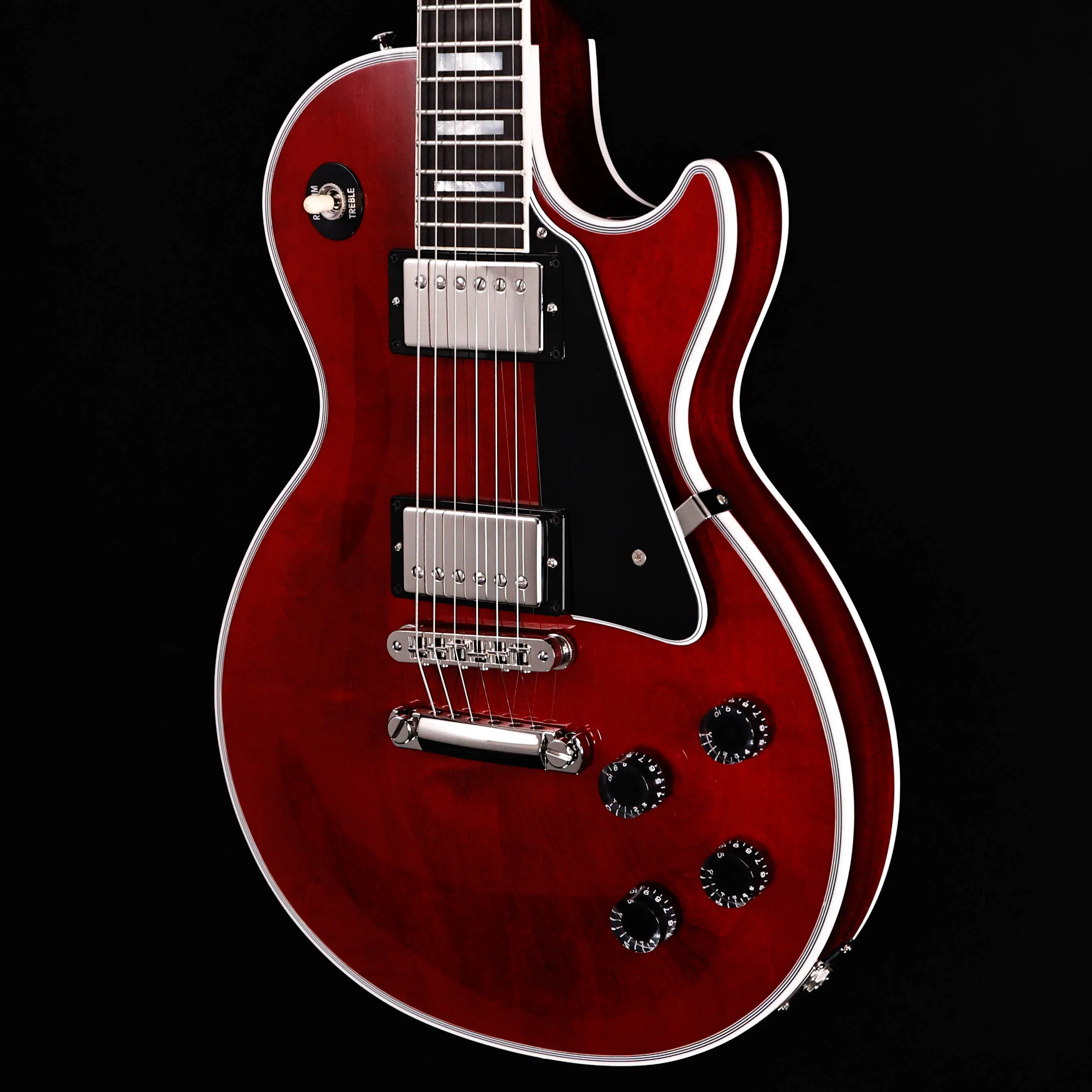 Gibson Les Paul Custom, Nickel Hw, Wine Red Gloss 10lbs 11.7oz
