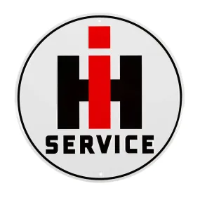 IH Service Metal Sign