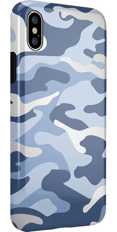 In Formation | Metallic Blue Camo Case
