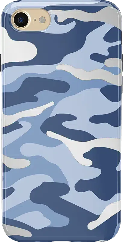 In Formation | Metallic Blue Camo Case