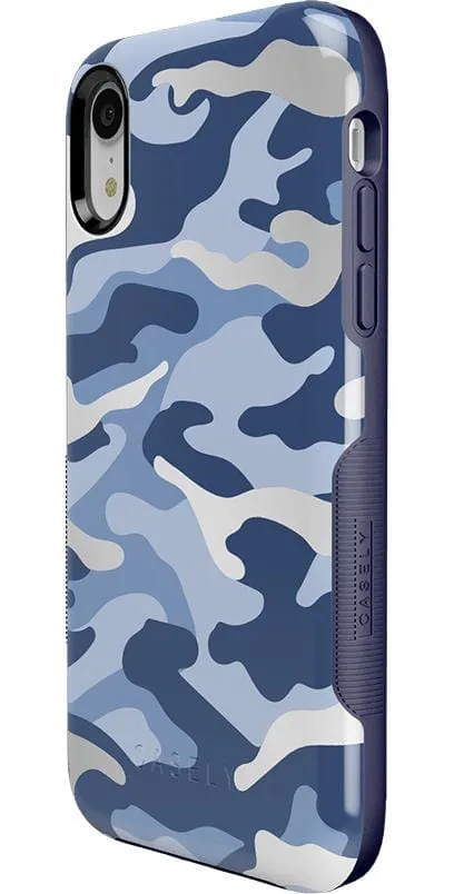 In Formation | Metallic Blue Camo Case