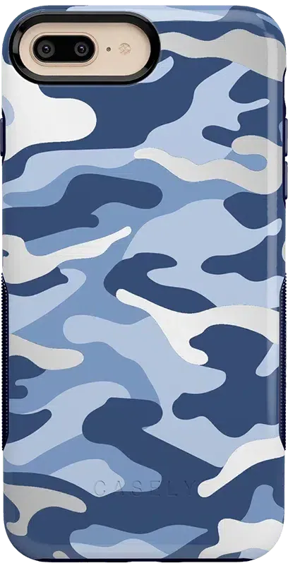 In Formation | Metallic Blue Camo Case