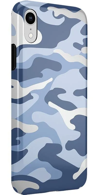 In Formation | Metallic Blue Camo Case