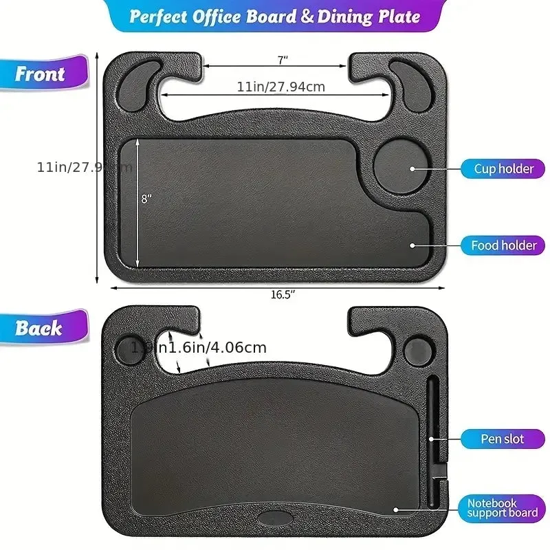 Limited Time 50% OFFMake Driving Easier With -Steering Wheel Tray Table