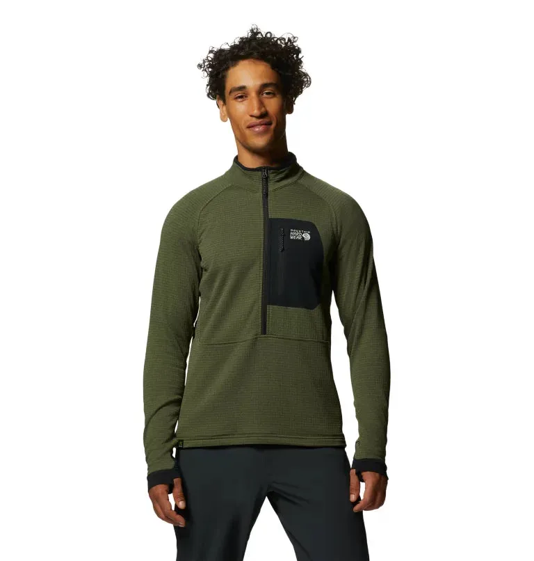 Men's Polartec® Power Grid™ Half Zip Jacket