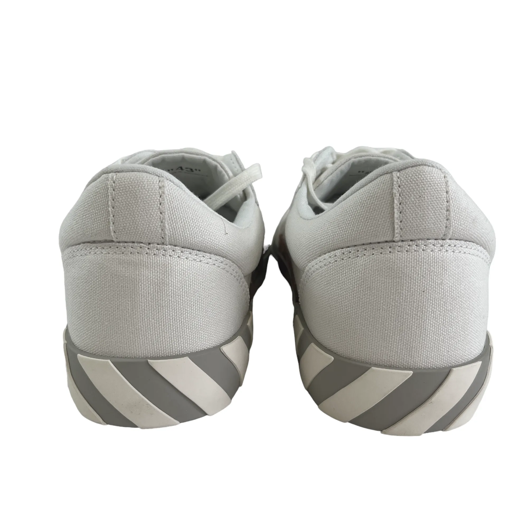 Men's Vulcanised Low Trainers White Size EU 43 / UK 9