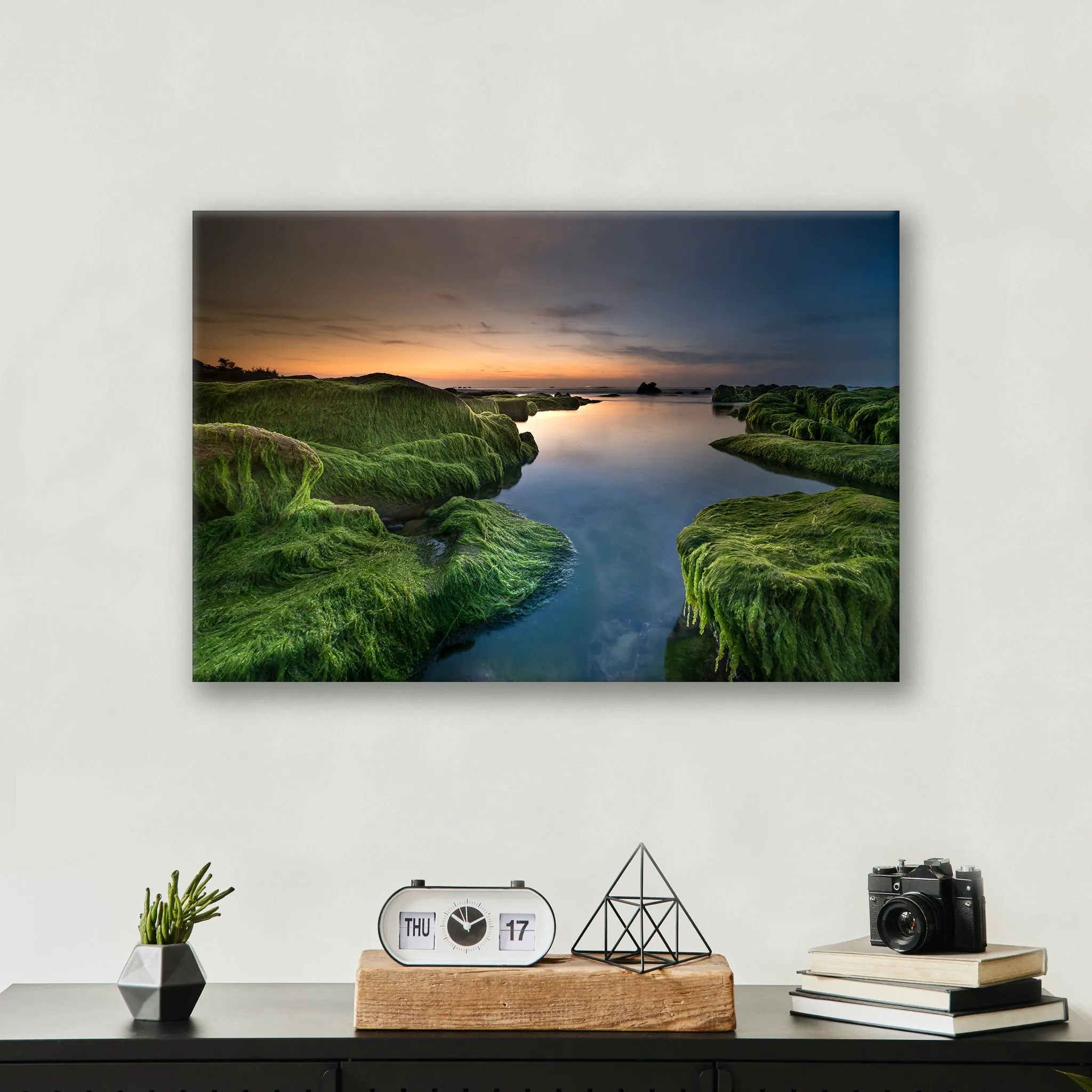 Mossy Beach - Print