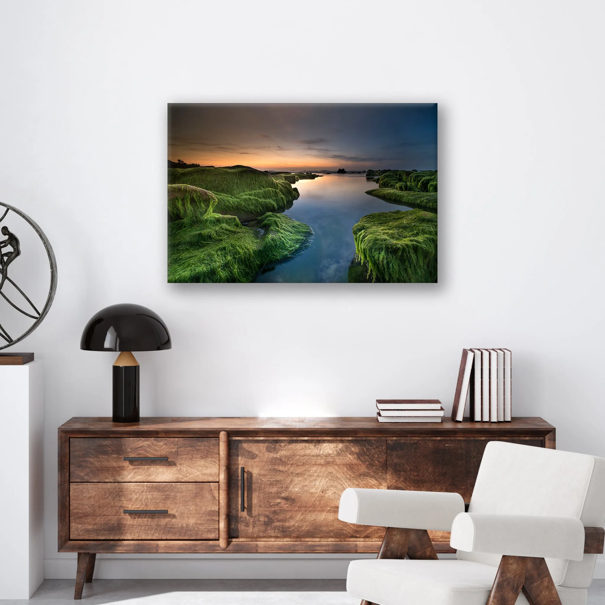 Mossy Beach - Print