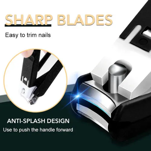 NAIL CLIPPERS WITH MAGNIFYING GLASS